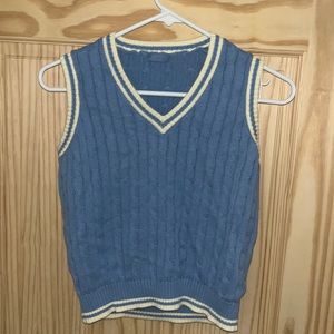 Brandy Melville Blue Sweater Vest (never worn!)